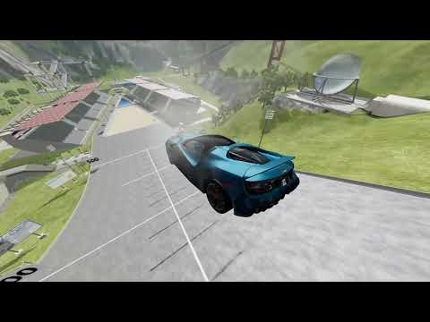 Crazy Big Jump Car Crash Compilation #5 | BeamNG Drive