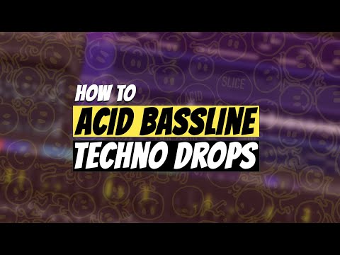 How To ACID BASSLINE TECHNO DROPS in FL Studio