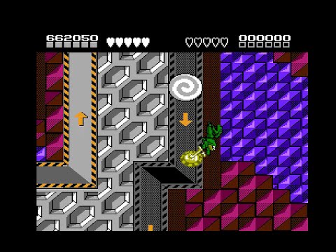 Battletoads (NES) Level 11 | Clinger-Winger