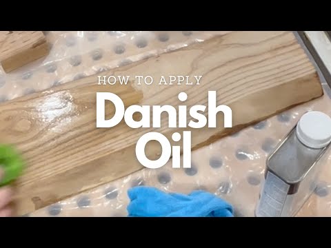 How to Apply Danish Oil