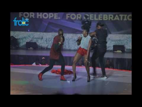 Eddy Kenzo and Niniola's 'HOT' performance at AFRIMA 2016