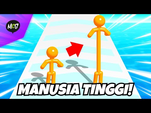 Manusia Paling Tinggi Di Dunia! - Tall Man Run