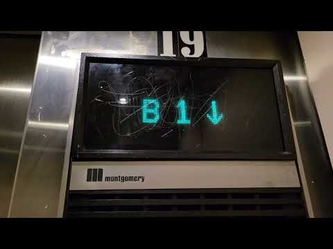 Reupload: 1988 Montgomery Vector Hydraulic Elevator near Wells Fargo @ Westlake Center, Seattle WA