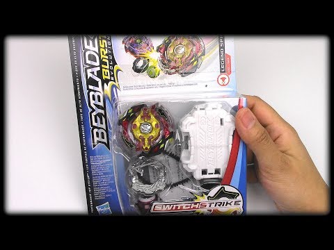 LEGEND SPRYZEN S3 Unboxing Review Battles!! Beyblade Burst Evolution SwitchStrike by Hasbro