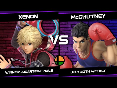 Xenon (Shulk) vs McChutney (Little Mac) - July 30th Weekly - Winners Quarter-Finals