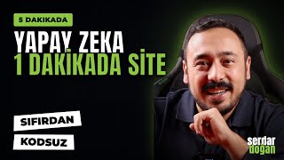 Yapay Zeka ile Web Sitesi Tasarlama: Google Stitch + Claude Code ile 1 Dakikada 