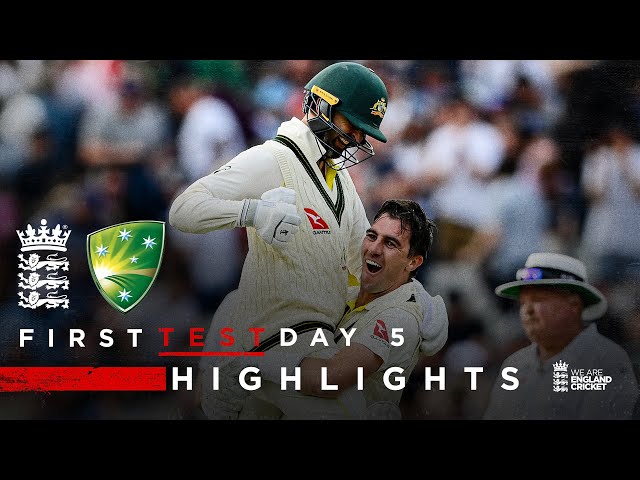 Australia Claim a Classic! | Highlights – England v Australia Day 5 | LV= Insurance Test 2023