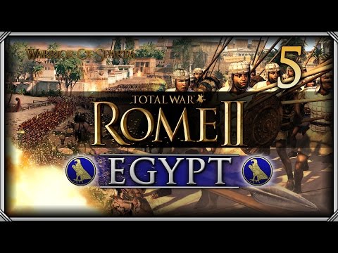 Total War Rome II: Egypt Campaign #5 - Cyrenaica Clean-up!