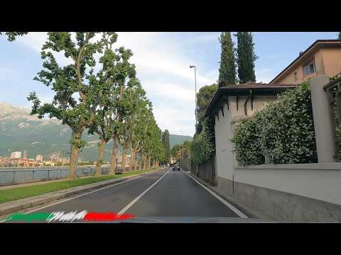 SP583 Coastal Road Lake Como | Oliveto Lario to Lecco Scenic Drive 4K