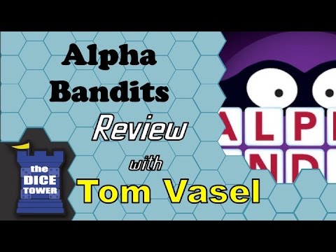 Dice Tower Reviews: Alpha Bandits