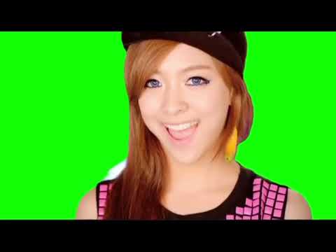 Fx Luna Park Sunyoung green screen test