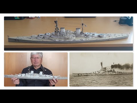 Baubericht Kartonmodel Schlachtkreuzer Derfflinger