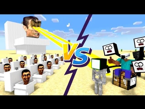 Ultimate Minecraft Battle: Benbiit vs Titan vs Skibidi Toilet