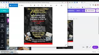 How To Insert Your Canva Poster Into Your Google Doc