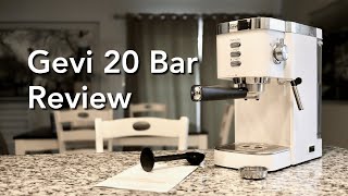 Gevi 20 Bar Home Espresso Machine Review & Test