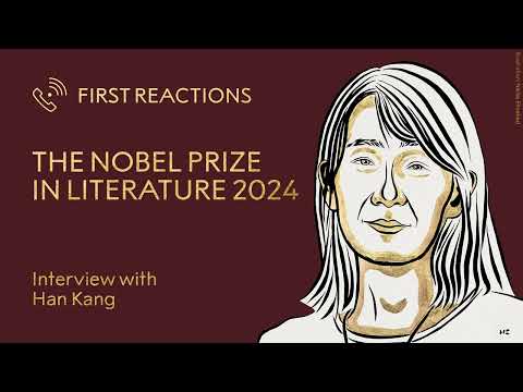 第一反應 | 韓康，2024 年諾貝爾文學獎 | 電話採訪 (First Reactions | Han Kang, Nobel Prize in Literature 2024 | Telephone interview)