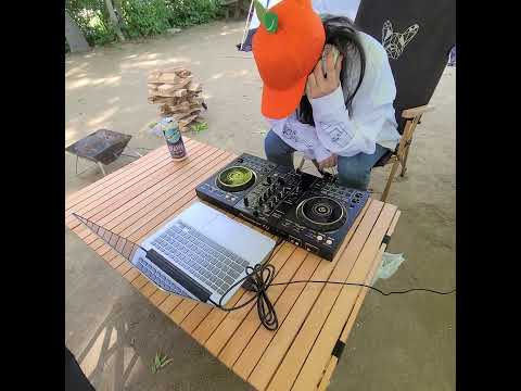 djthyasam 캠핑가서 EDM House djing 연습영상