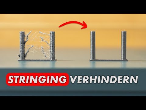 Stringing im 3D Druck? SO vermeidest du Fäden ziehen!