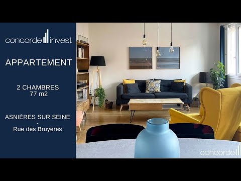 Appartement de 77m2 à Asnières-sur-seine
