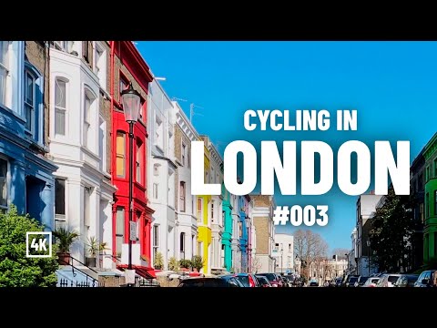 Cycling in London 4K - Notting Hill