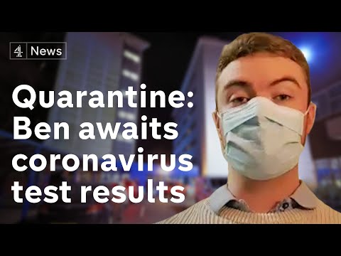 検疫所内。ベンはコロナウイルスのすべてのクリアを待っているとアイルランドのおやつを取得します。 (Inside Quarantine: Ben awaits coronavirus all clear and gets Irish treats)