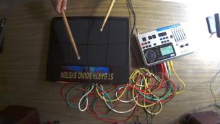 Video thumbnail for best alesis performance pad pro and DM 10   test by Gumbs Vincent