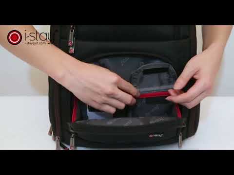 i-stay Fortis 15.6" 10.1" Laptop/Tablet Backpack is0204