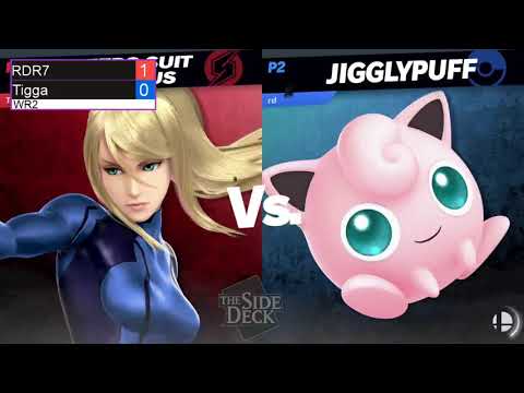 Side Deck Smash Ultimate 3/27/19 RDR7 (JigglyPuff) vs Tigga (ZSS) WR2