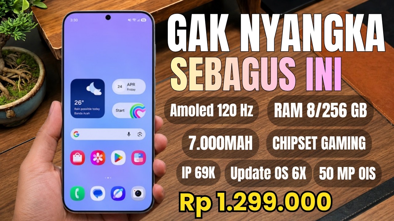 NAH INI BARU PAS‼️7000MAH, RAM 8/256 GB - HP 1 JUTAAN TERBARU DAN TERBAIK MEI 2026