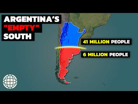 Why Almost Nobody Lives In The Southern Half Of Argentina