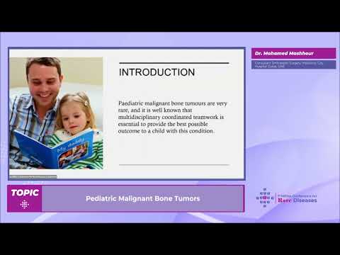 Dr. Mohamed Mashhour : Pediatric Malignant Bone Tumors