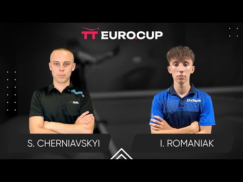 16:20 Serhii Cherniavskyi - Ivan Romaniak 26.06.2025 Tennis TT Euro.Cup Ukraine Star TABLE 3