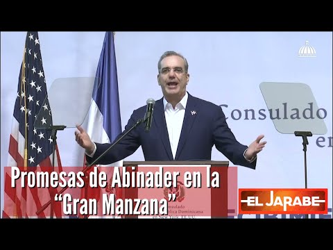 Promesas de Abinader en la “Gran Manzana” | El Jarabe Seg-4 21/09/21
