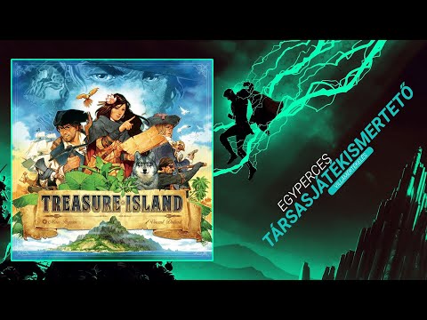 #211. Treasure Island | Egyperces társasjátékismertető - Game-Obscura