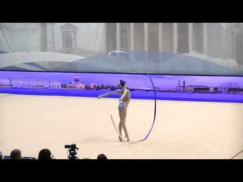 Sokolova Anna  ribbon  Cup of Russia 2018