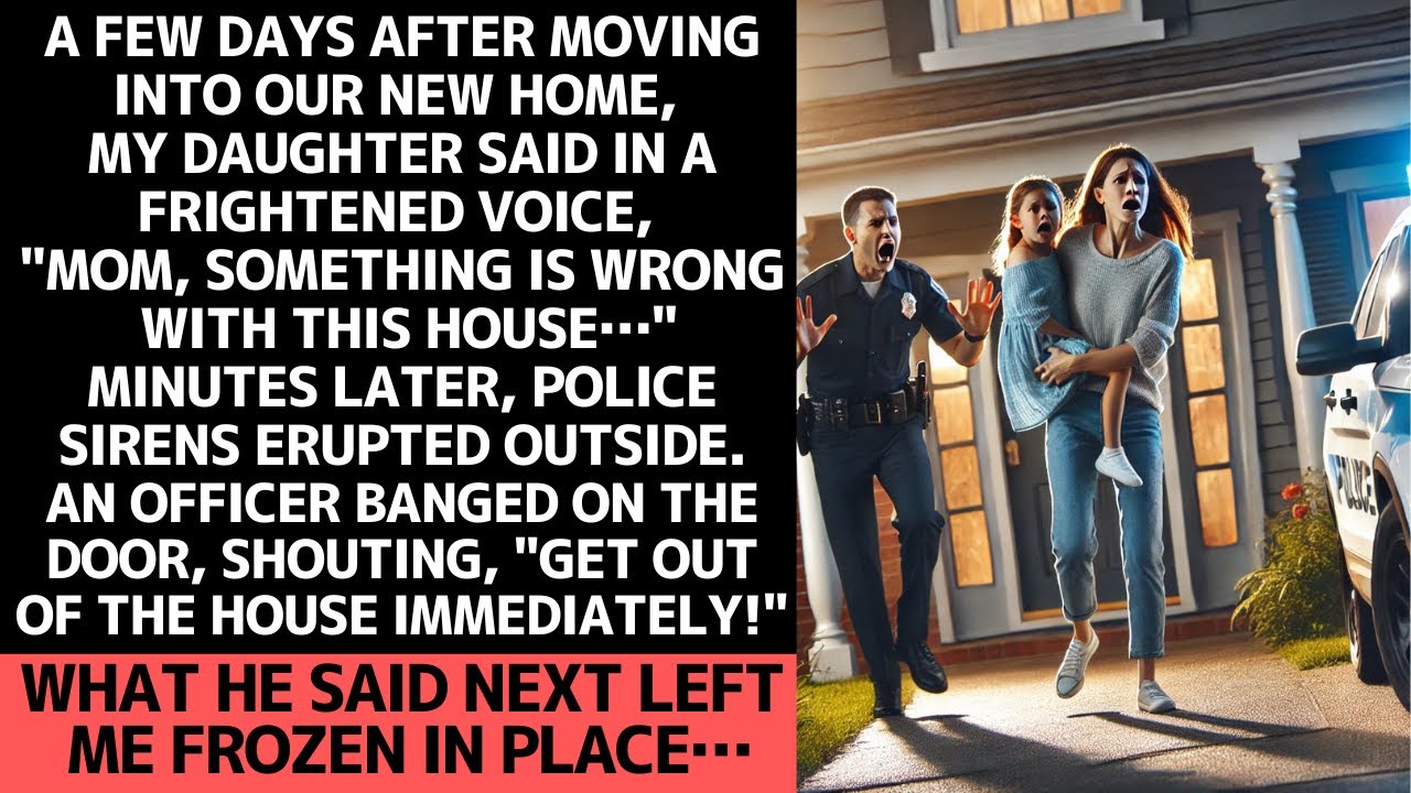 My daughter whispered, "Mom, something is wrong with this house…