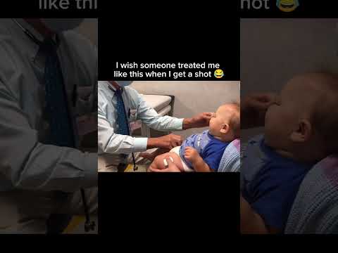 The Cutest Shot Reaction Ever