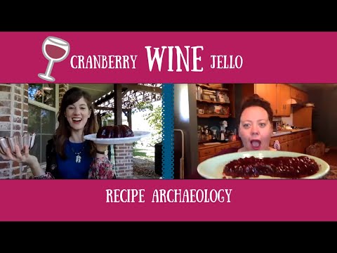 Cranberry Wine Jello - Better Homes and Gardens Thanksgiving Treat