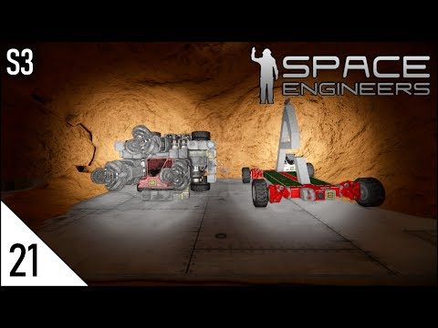 Space Engineers Let's Play (S3 | E21) - Building Little Hangars!