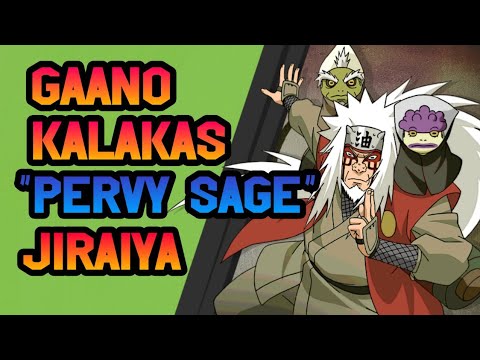 JIRAIYA |Legendary Sannin|Gaano kalakas|Naruto tagalog review