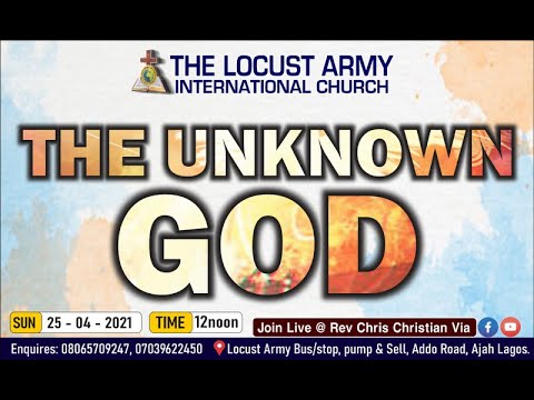 THE UNKNOWN GOD SUNDAY KINGS ASSEMBLY (20-04-2021)