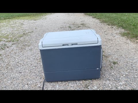 40 QT Coleman electric cooler | Review
