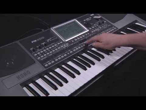 Korg Pa900 demonstration