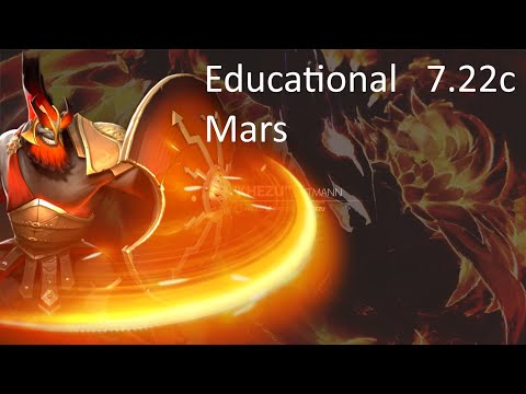 Educational PRO MARS gameplay [Dota 2]