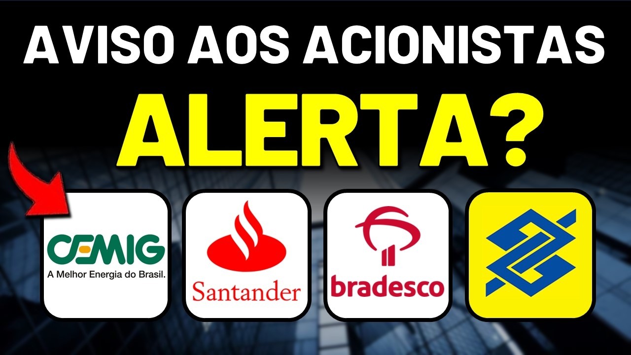 CEMIG ESTÁ DE GRAÇA? DIRETORIA VENDENDO AÇÕES? BANCO DO BRASIL, BRADESCO e DADOS da BOLSA.