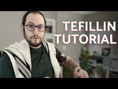 How to Wrap Tefillin - Full Step-by-Step Tutorial