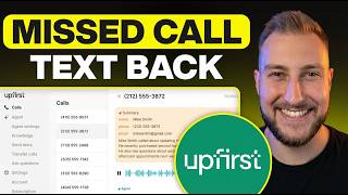 How to Setup Missed Call Text Back with Upfirst AI