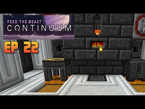 E22 - FTB Continuum - Tech Reborn Rolling Machine and Tool Forge! Hammer Time!!!