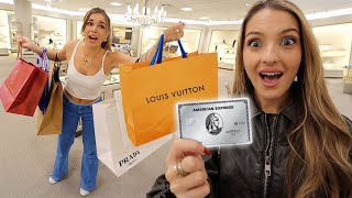 GIVING HER MY CREDIT CARD FOR A DAY!
