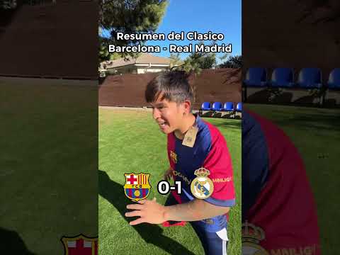 POV: Cuando El Barcelona Juega Contra El Madrid 😂🚀 Paul Ferrer #short